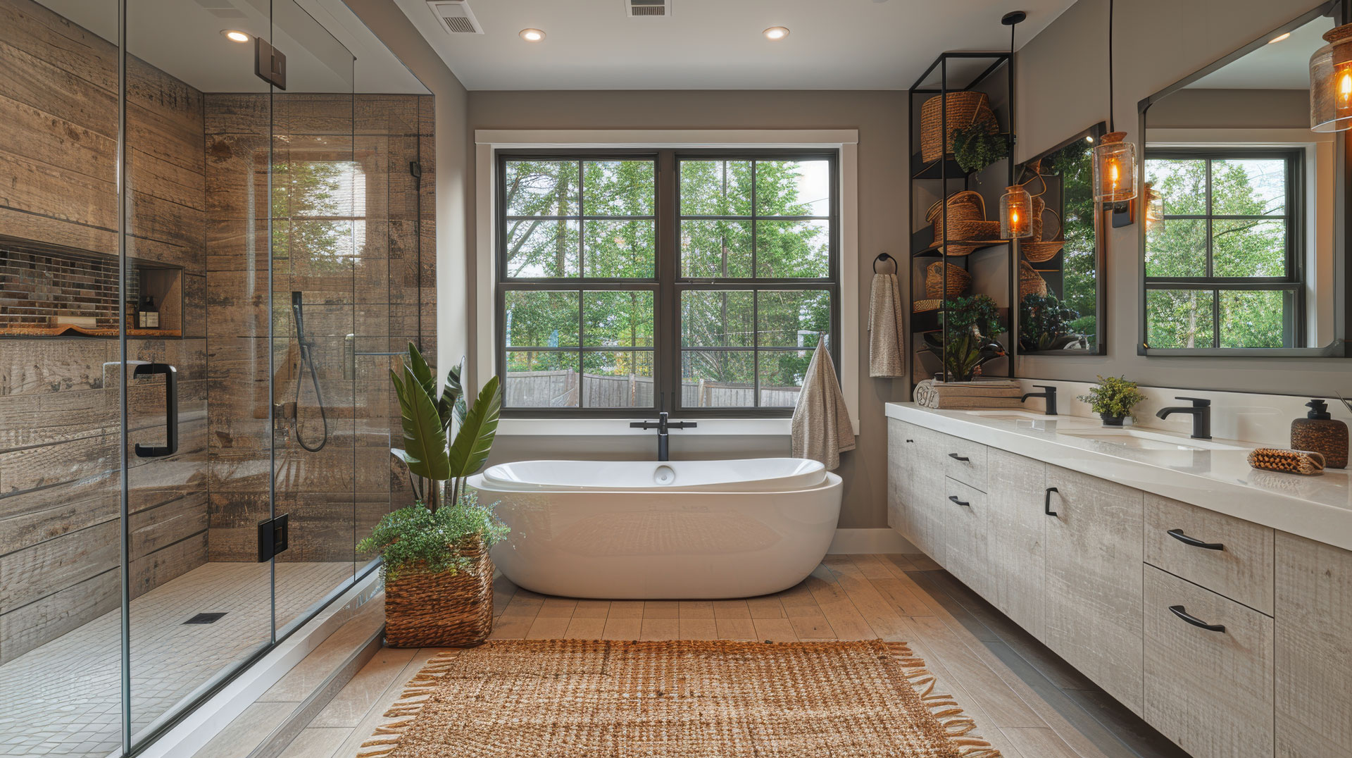 luxurious-bathroom-with-large-bathtub luxurious bathroom with large bathtub